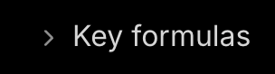 The same toggle shut: an arrow pointing right and nothing under it