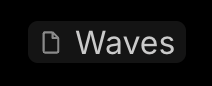 In the note: Waves